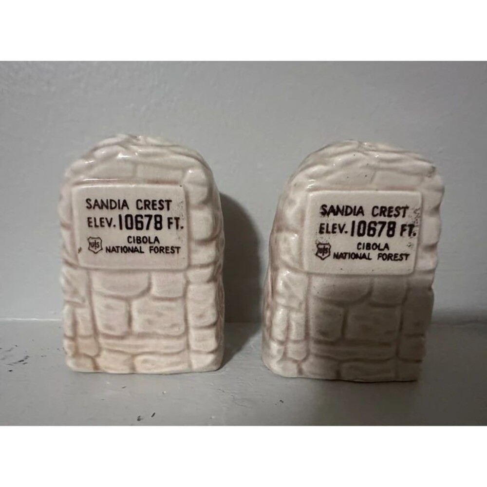 Salt and pepper shaker souvenirs